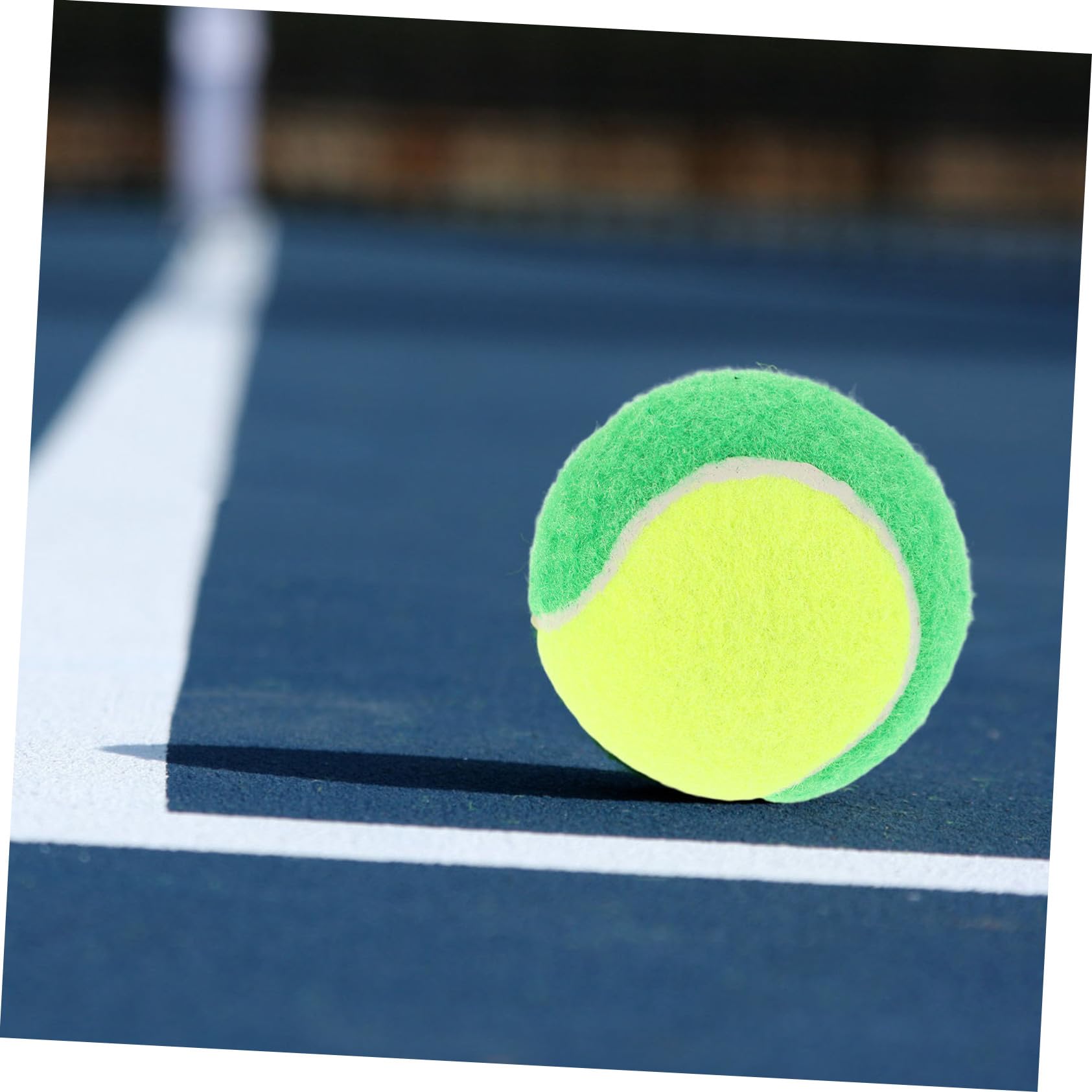 Balles de Tennis pour Chien D’entraînement Vertes 20 Pièces en Caoutchouc | Débutants, Design Polyvalent, Accessoire Photo, Jeu et Exercice pour Chiot
