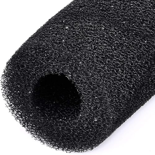 Miniatura 2 de Esponja de prefiltro para pecera, filtro de acuario, rollos de espuma prefiltro para acuario (paquete de 16)
