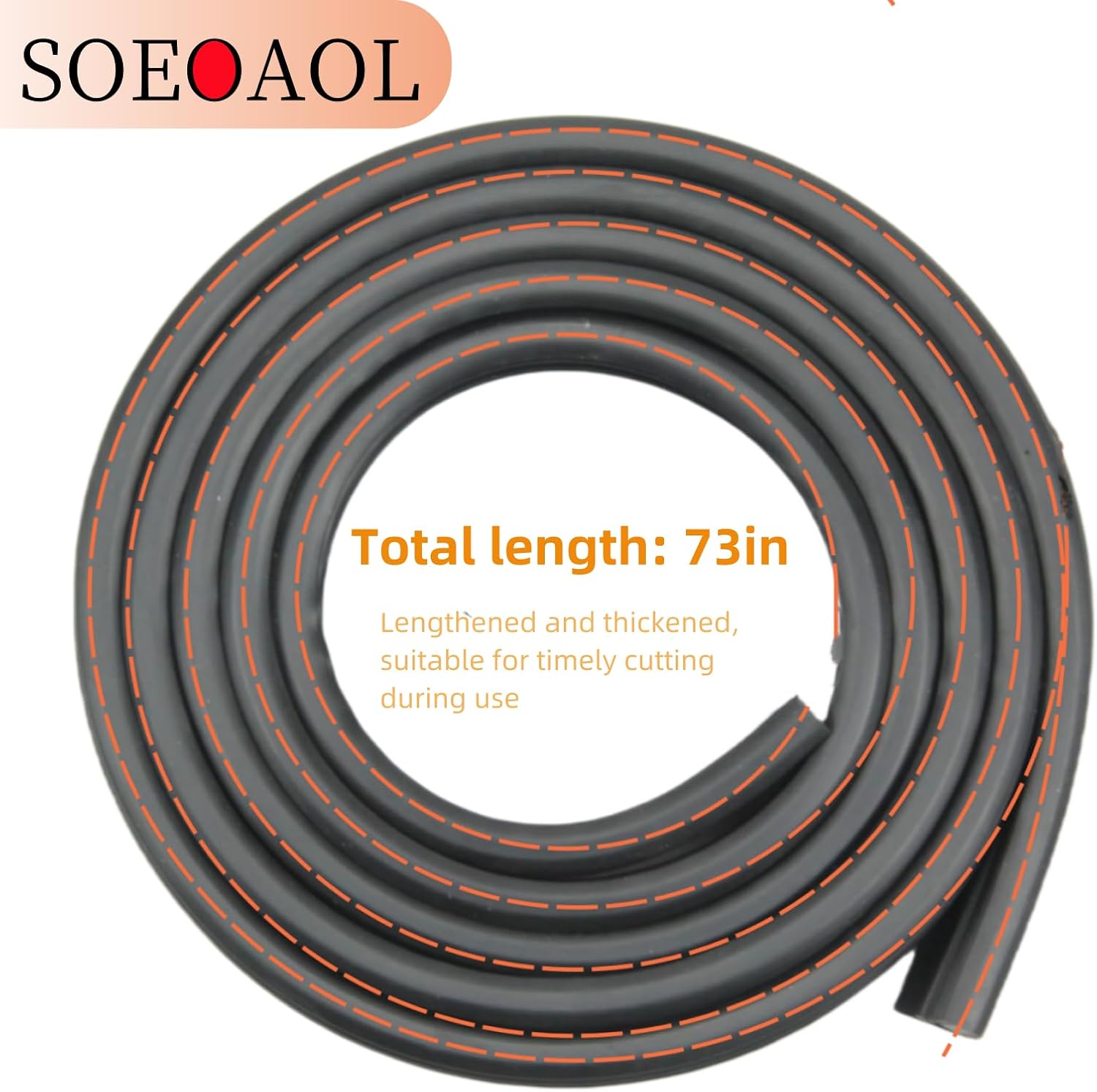UPGRADED 5304475599 Dishwasher door seal replacement - an upgraded, highly elastic dishwasher door gasket suitable for replacing Frigidaire Electrolux dishwasher accessories