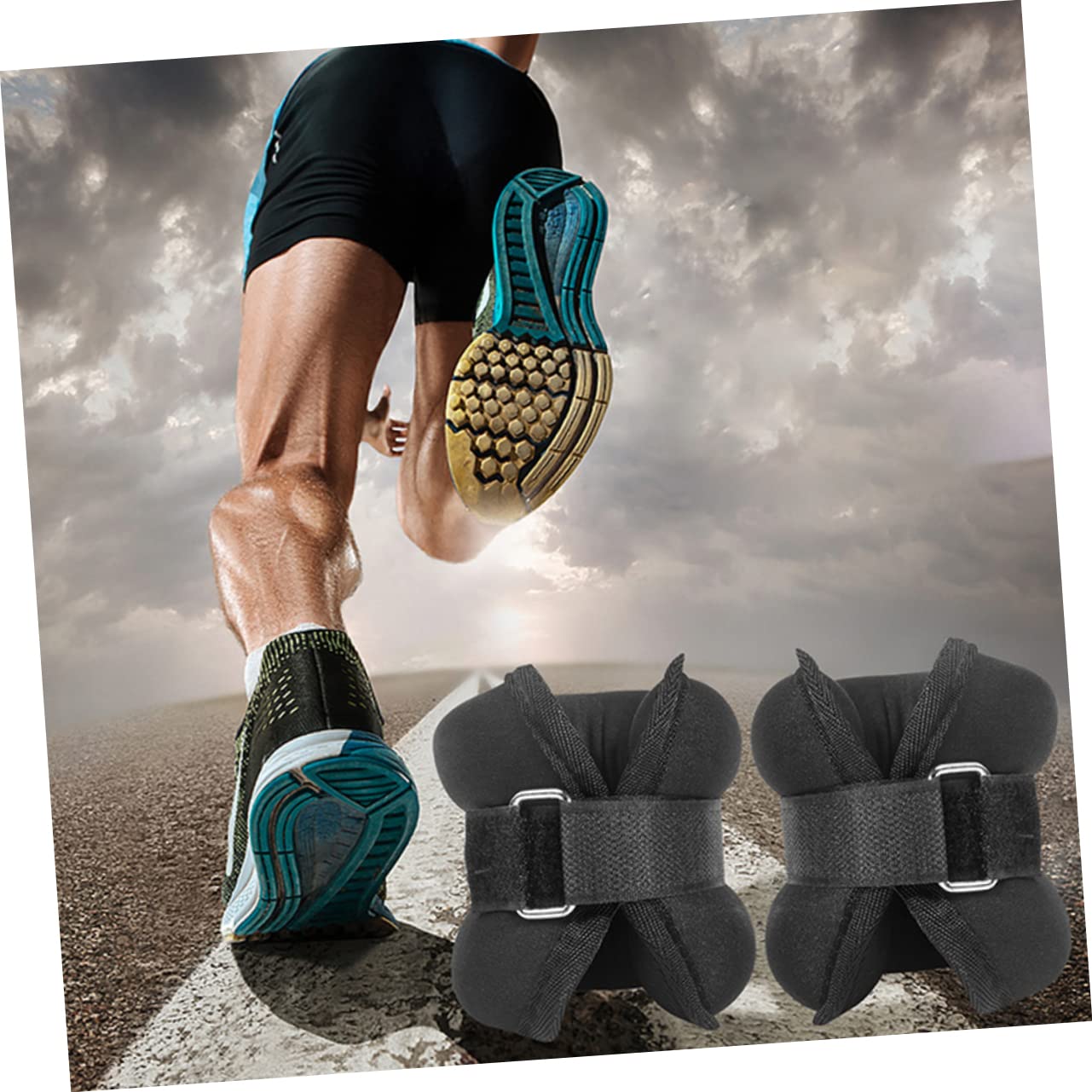 1paio Pesi Per Caviglie Regolabili Per Allenamento Corsa e Aerobica Da Neoprene Perfetti Per Esercizi Casa e Palestra