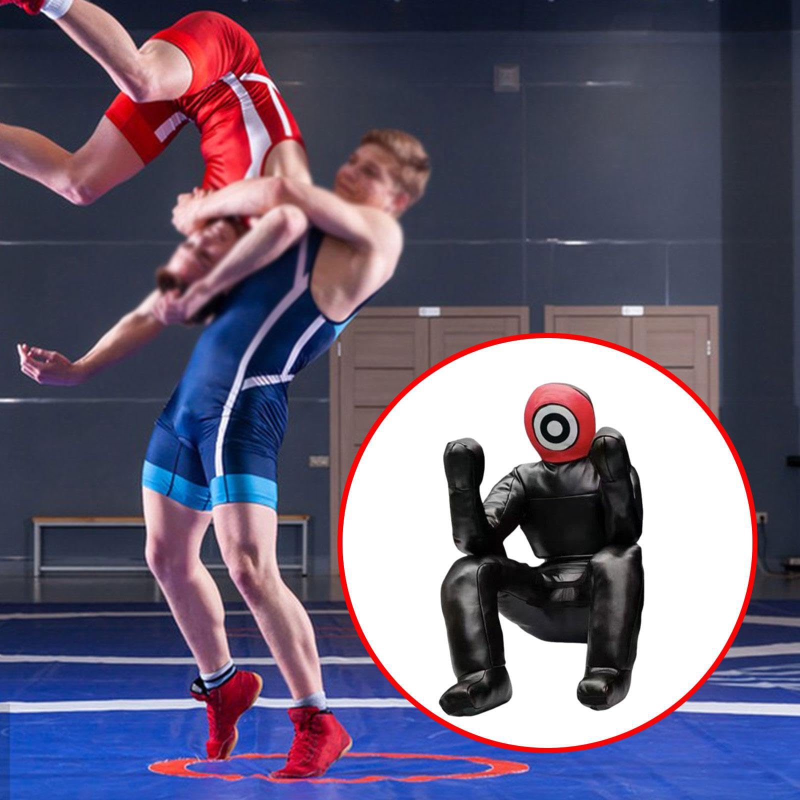 Manichino da Allenamento per Jiu Jitsu Brasiliano, Robusto manichino da Grappling, Boxe, Palestra, Esercizi di Lotta, Strumento di Allenamento per Jiu