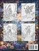 Enchanted Fairycore Adult Coloring Book: Discover Enchanting Fairies in their Magical Worlds for Mindfulness and Relaxation #1