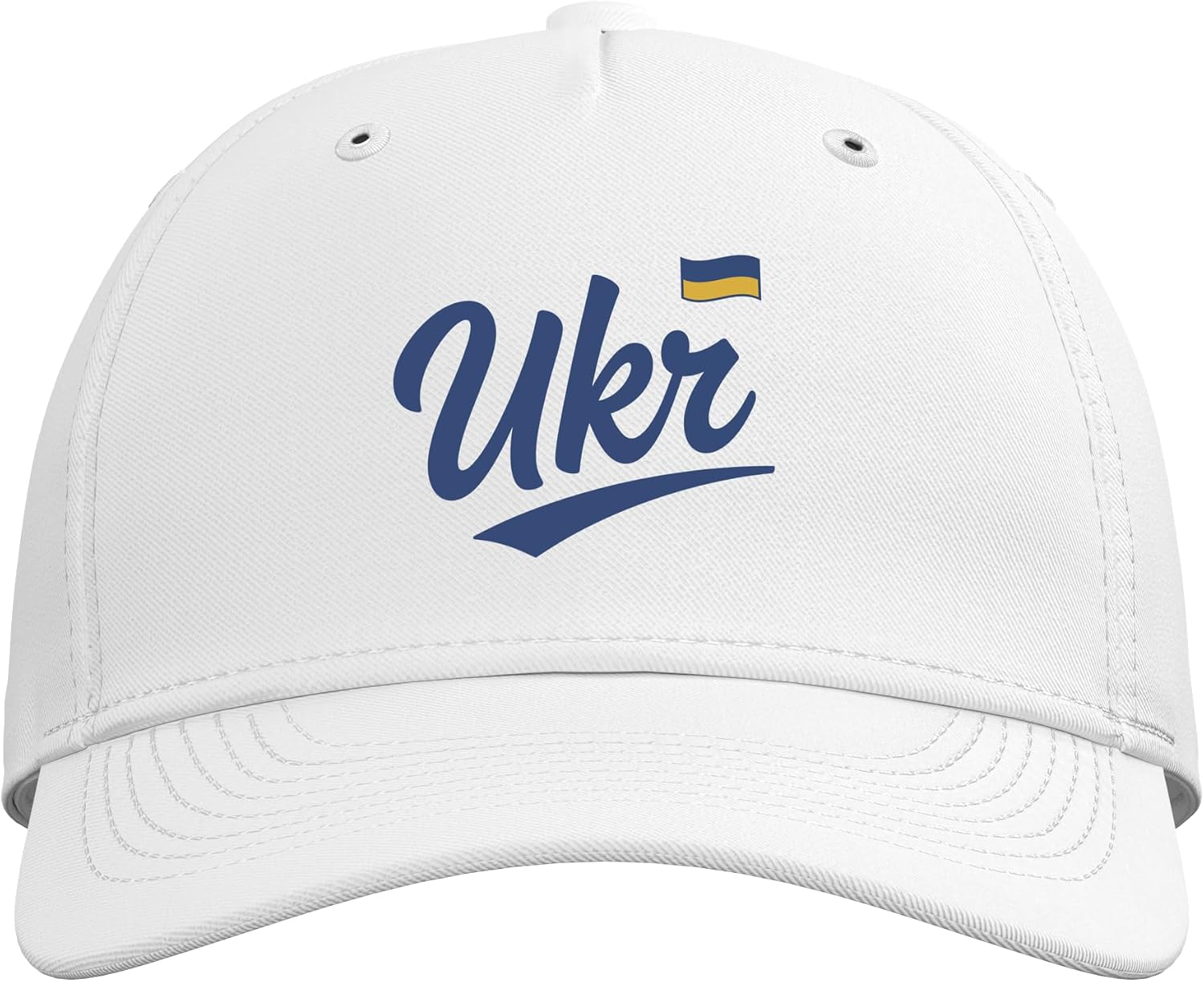 Ukraine Vintage Script Fan Adjustable Baseball Hat