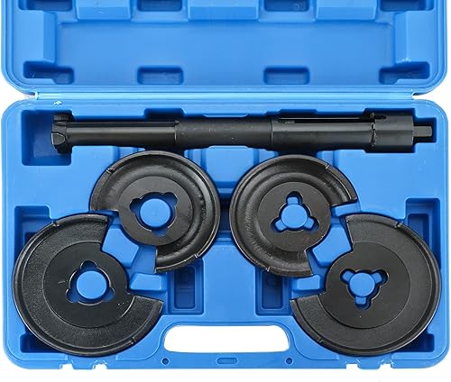 Miniatura 1 de ATPEAM Kit de herramientas de reparación telescópica compresor de resorte de bobina de suspensión 5 piezas herramientas de reparación de compresor