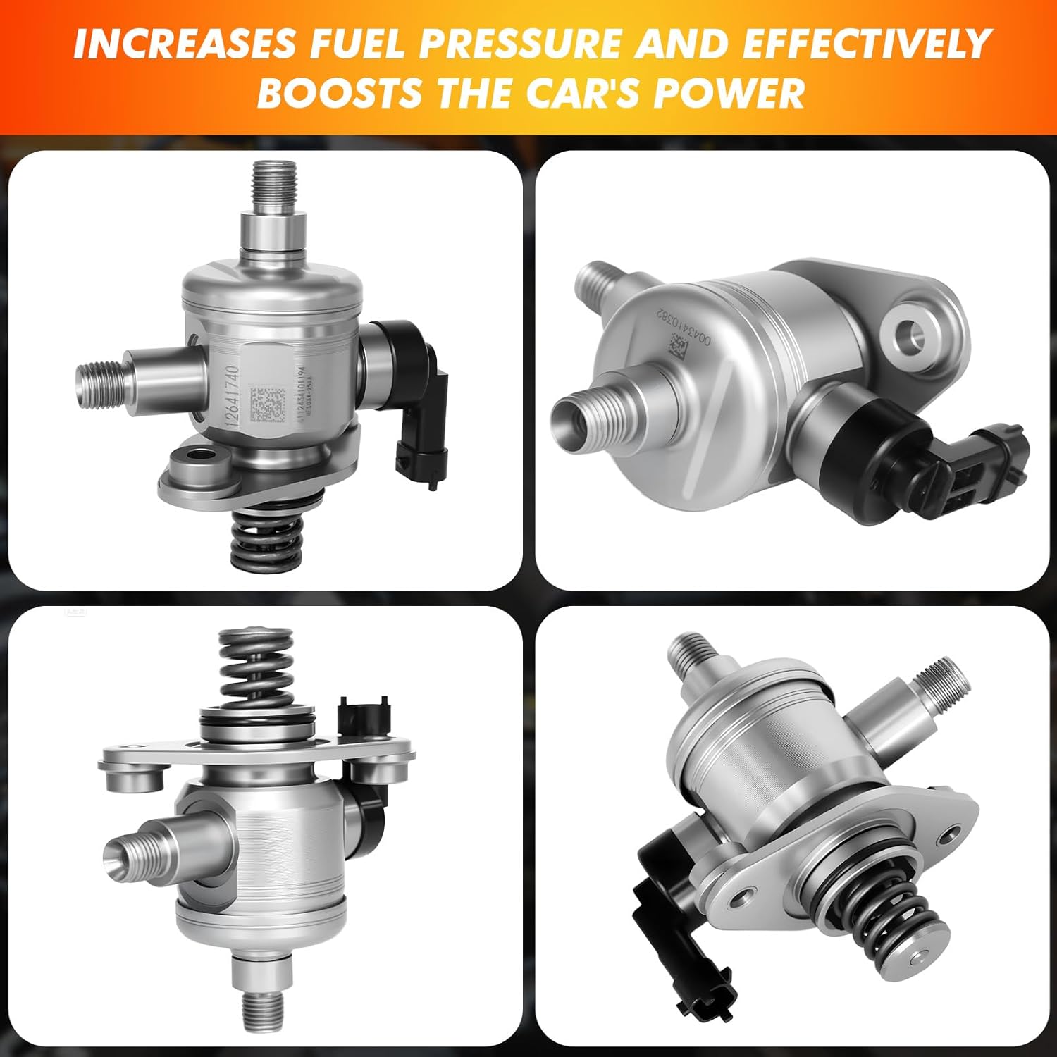 High Pressure Fuel Pump for Chevy Camaro Equinox Impala Traverse Colorado Caprice Captiva Sport3.0L 3.6L 2010-2020,GMC Terrain Canyon,Buick Enclave LaCrosse Allure,Cadillac CTS ATS XTS SRX OE#12633594