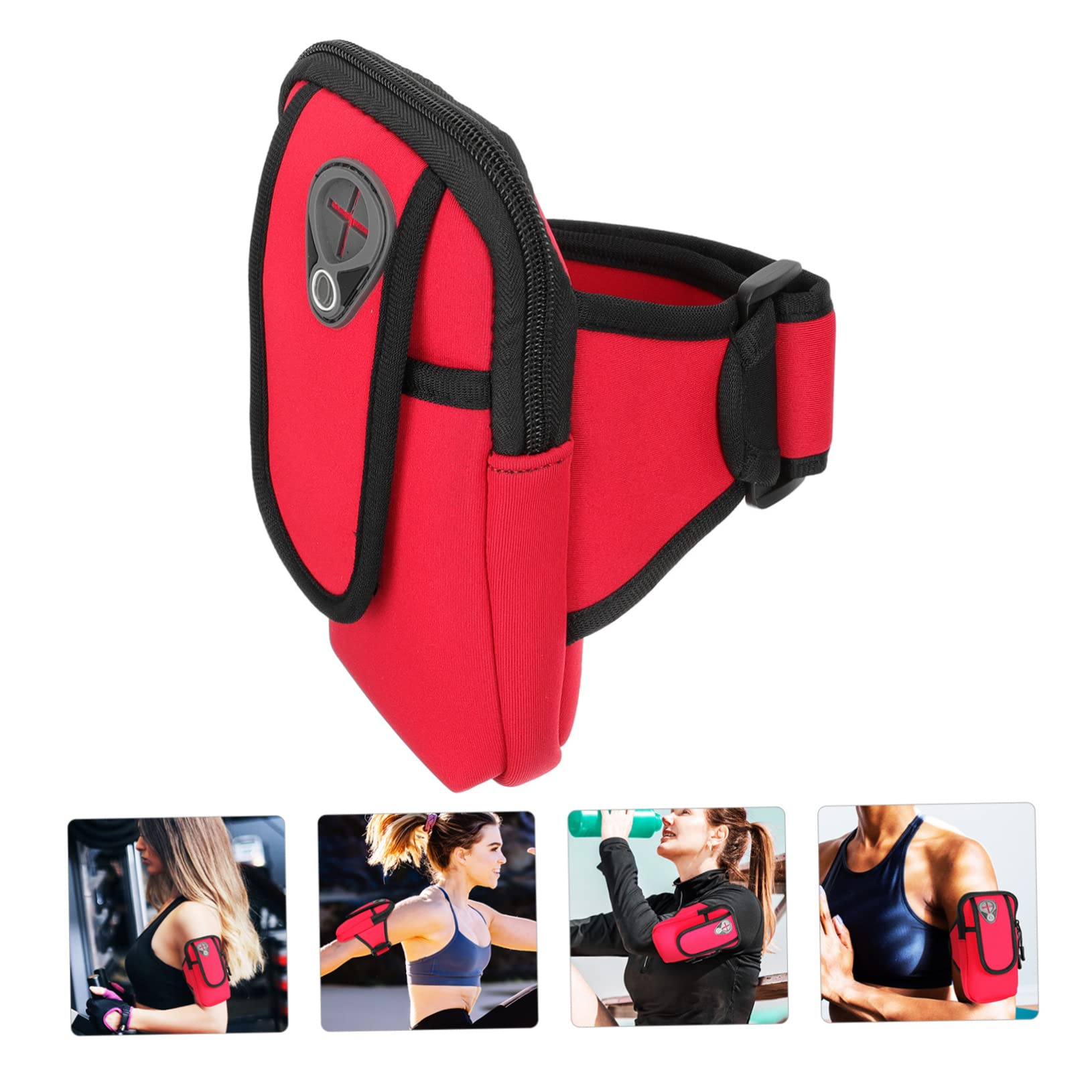 WOONEKY 3 Uds Bolsa De Brazo Deportivo Smartphon Corriendo Brazalete Llavero Titular Correr Manga Teléfono Correr Teléfono Celular Brazalete Resistente Sudor Brazalete Correr Brazo