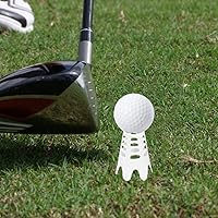 Vista 7 de Tees de golf de plástico, tees de simulador de golf para el hogar, tees de golf para exteriores e interiores, simulador de práctica y entrenamiento