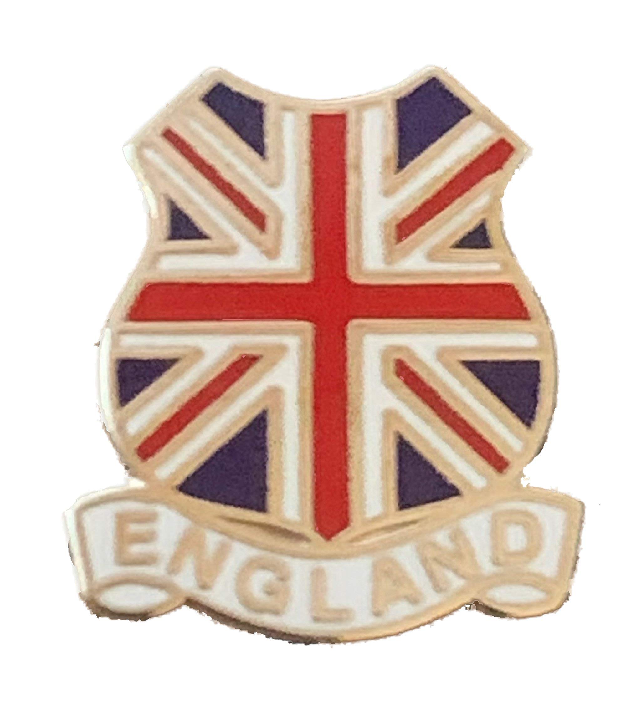 England with the Union Jack quality enamel lapel pin badge T091G