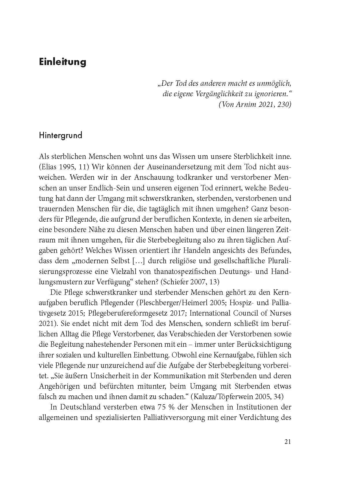 Sterben und Tod in der Palliativ- und Intensivpflege. Woran Fachkräfte ihr Handeln orientieren (Ethik - Pflege - Politik, Band 8)