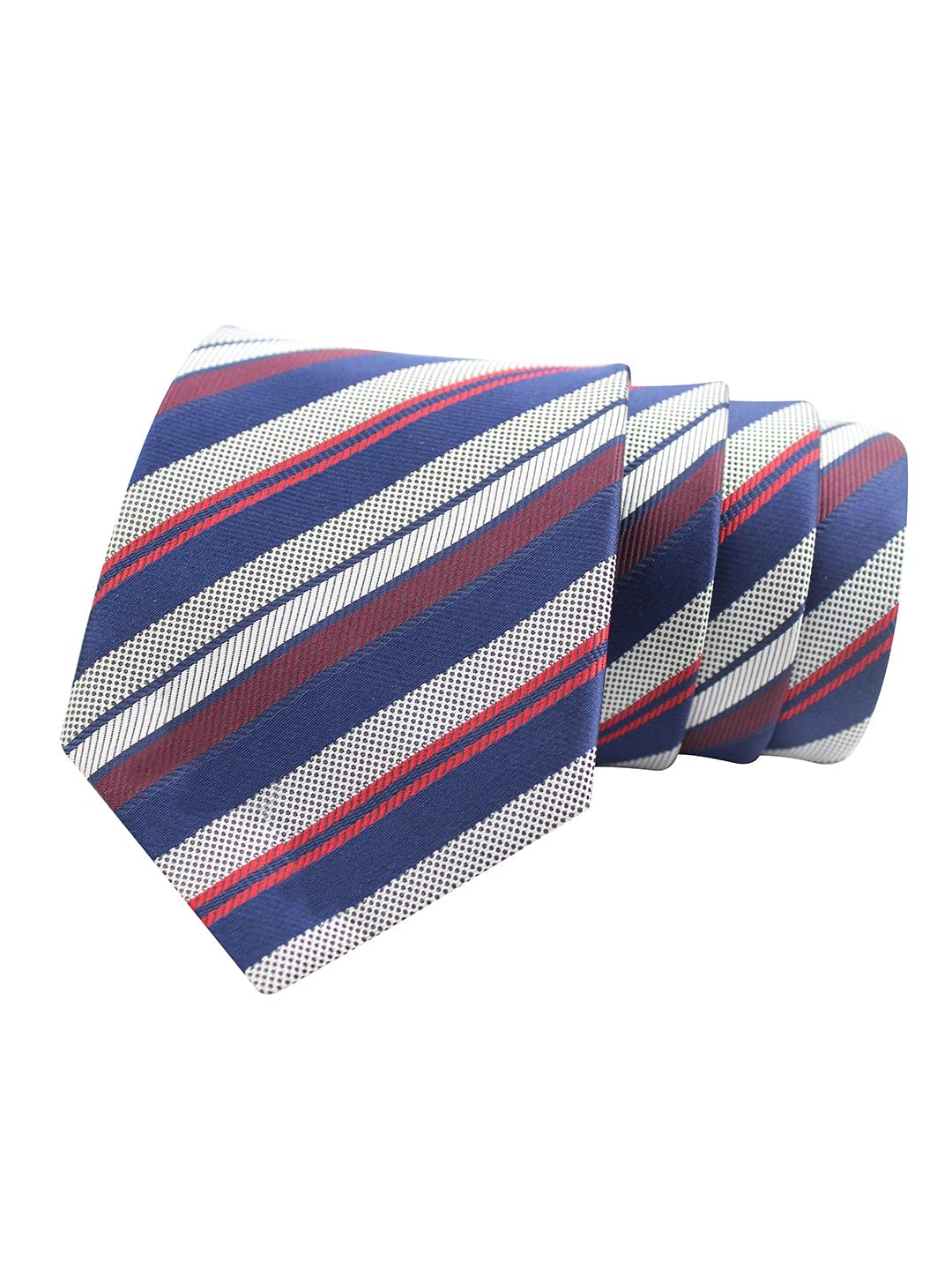kovove Kavove Classy Striped Neck Tie For Men-picture-19