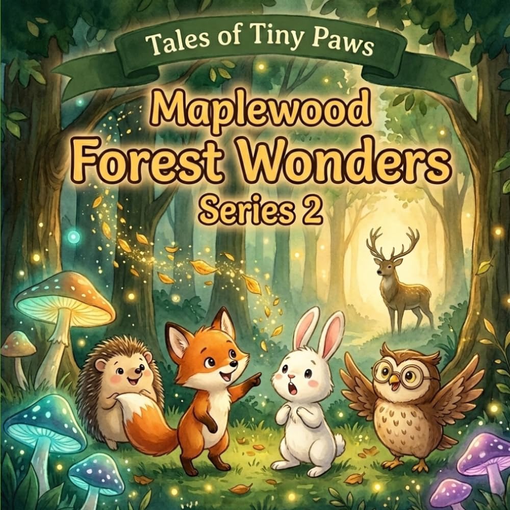 Tales of Tiny Paws: Maplewood Forest Wonders: Magical Bedtime Stories for Kids Ages 5+ with Lovable Forest Friends