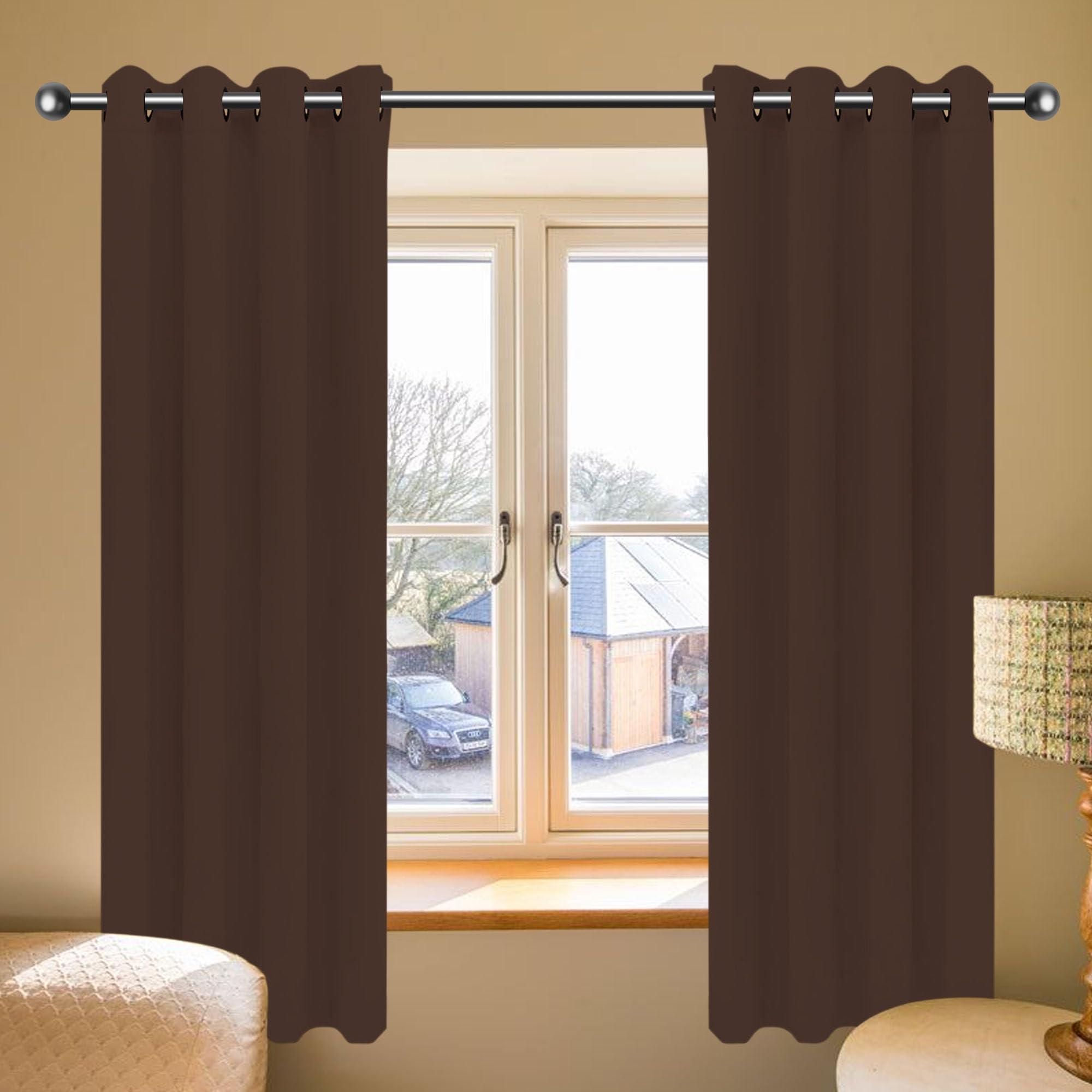 Rideaux occultants pour bloquer la lumiere de la chambre et mieux dormir