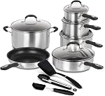 Cuisinart 8-Piece Non-Stick Aluminum Pots and Pans Set (55-8BSAMC)