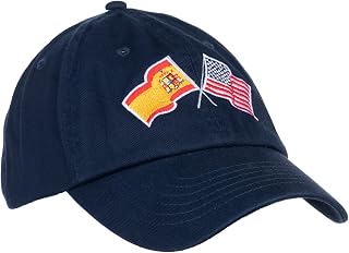 Ann Arbor T-shirt Co. American Friendship Nations Flag Baseball Low Profile Dad Hat for Men Women