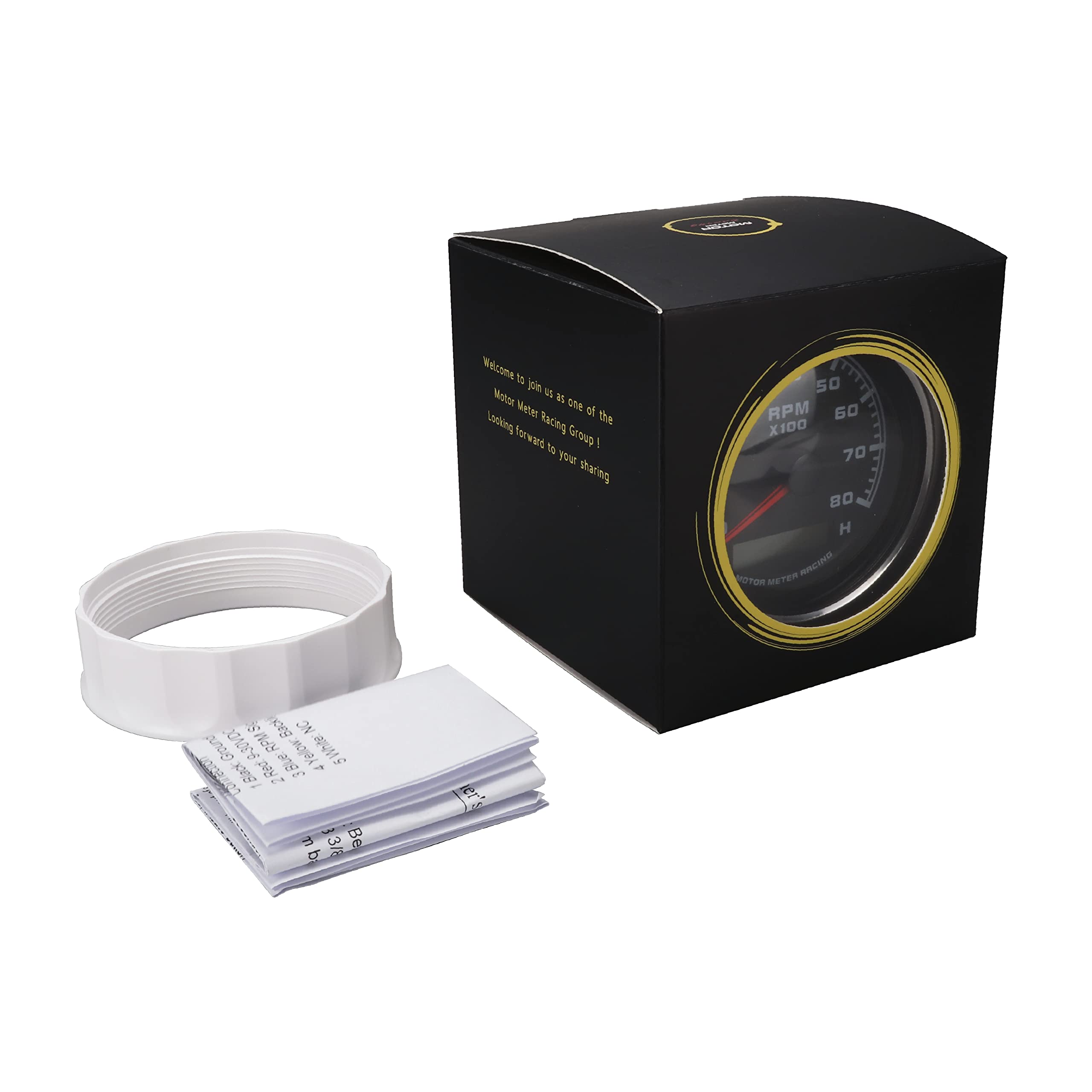 MOTOR METER RACING W Pro 85mm 3-3/8