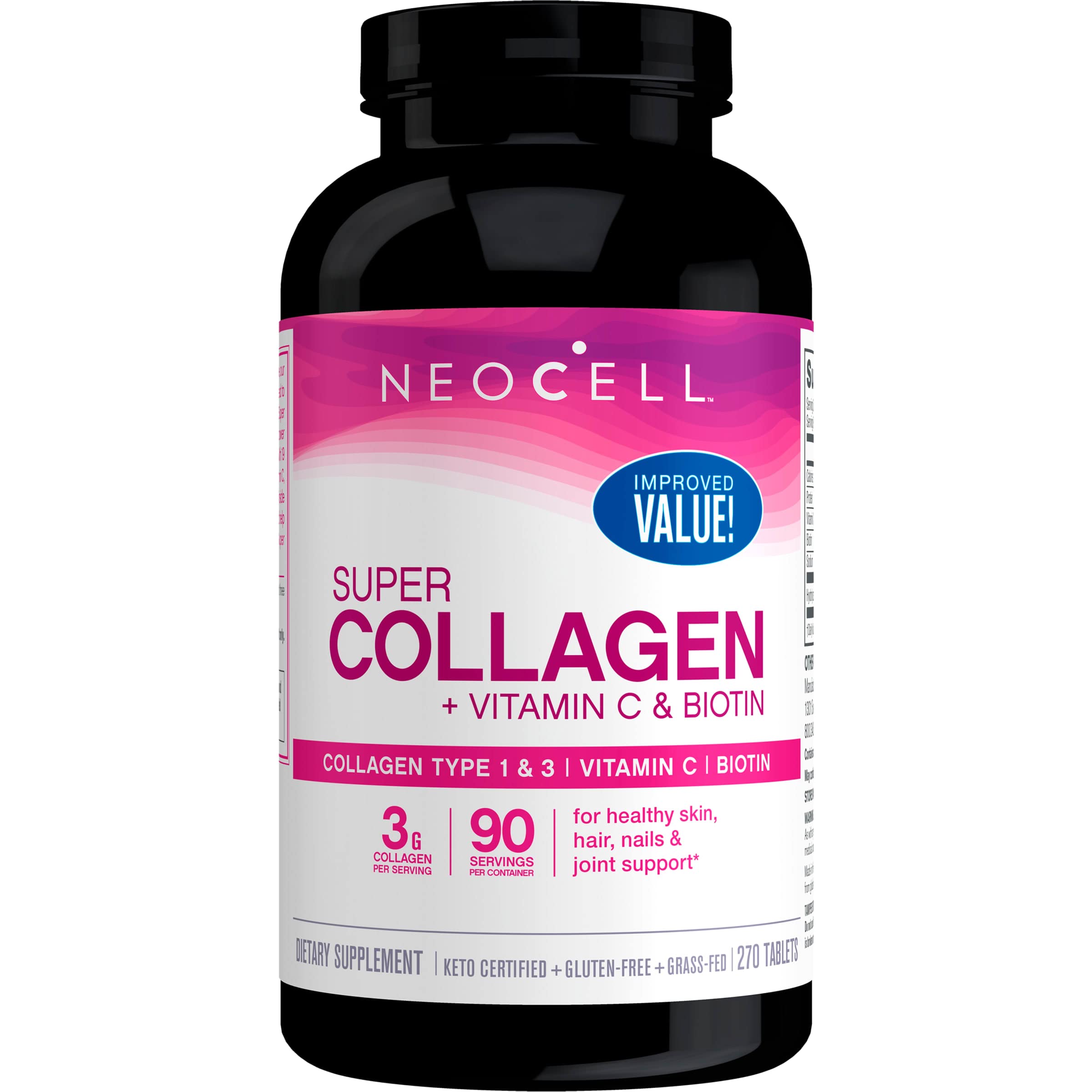 Buy NeoCell Super Collagen + Vitamin C & Biotin, Dietary Supplement