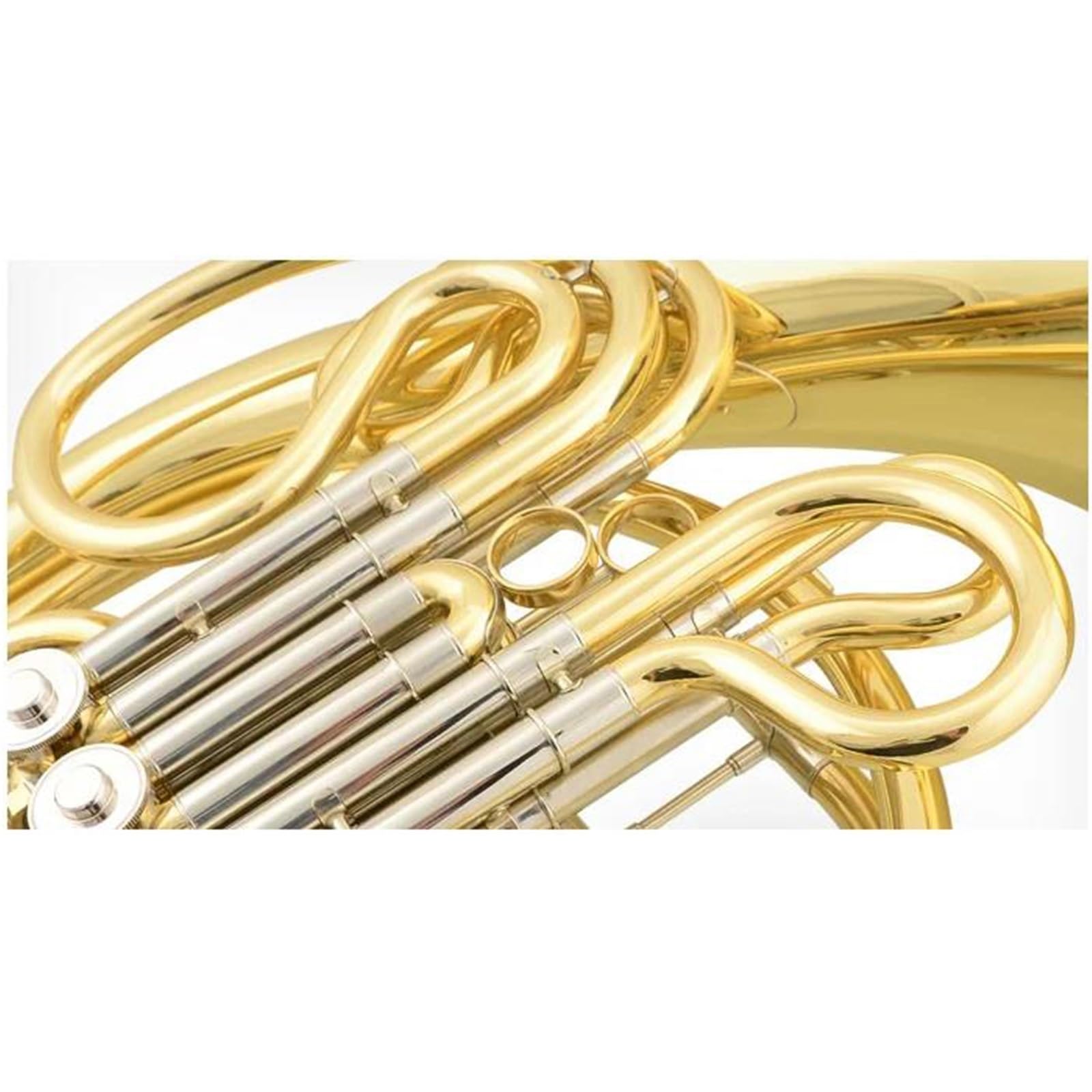 Róg Francuski Instrumenty Muzyczne Profesjonalny Róg Francuski Podwójny 4 Klawisze Strojenie F Strojenie Bb Instrument Muzyczny Z Futerałem