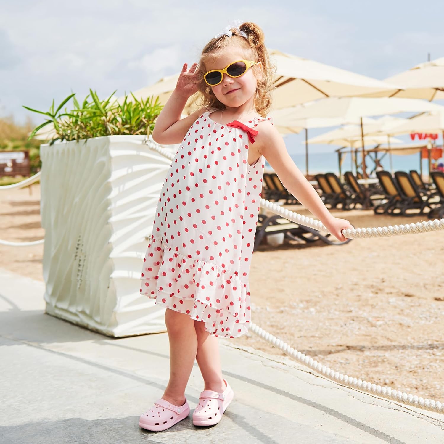 Kid's Garden Clogs Cute Slides Sandals Beach Slipper Indoor Outdoor-Friendly Comfy Lightweight