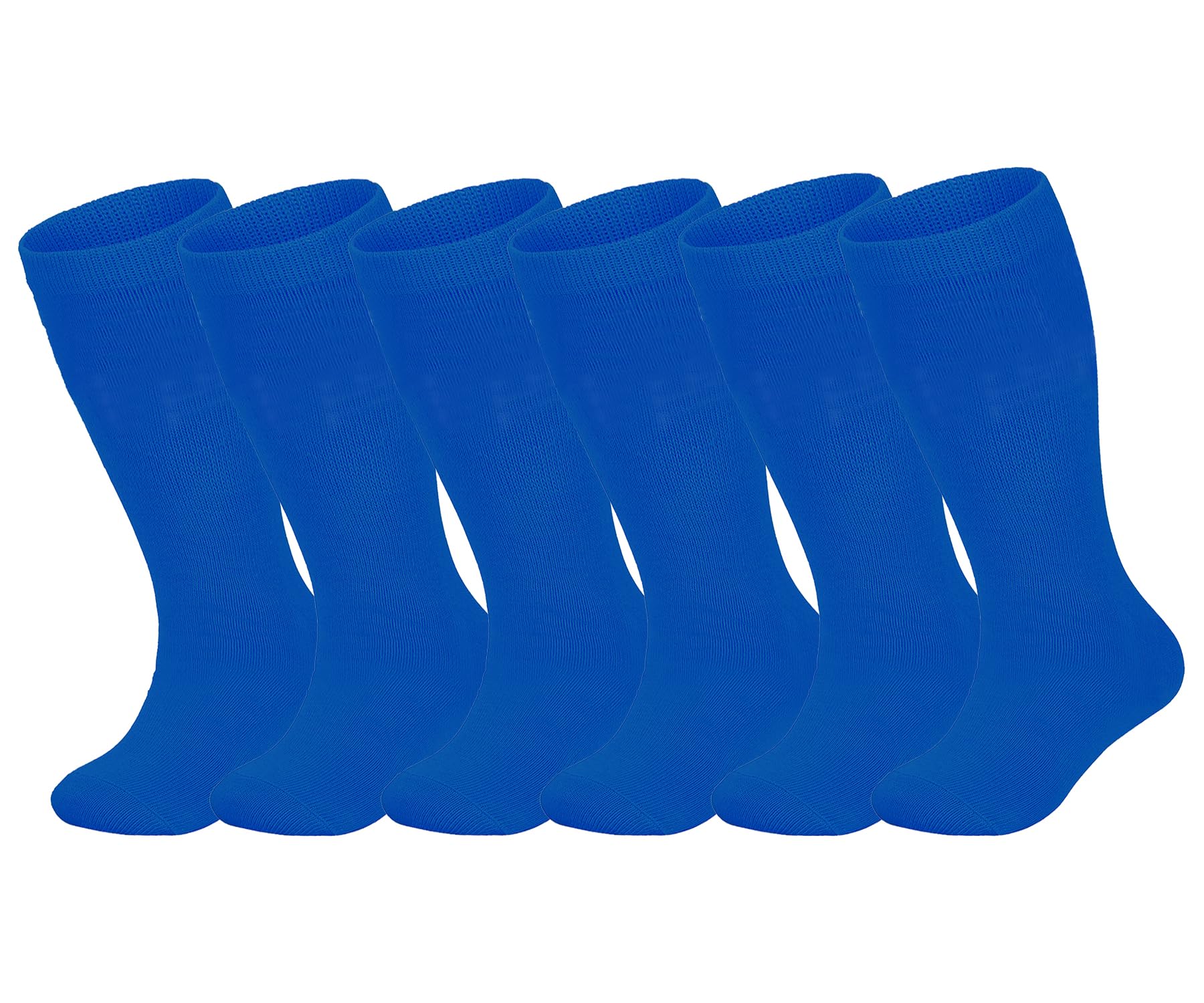 ENBAOHUI 3 Pairs Toddler Soccer Socks - Kids Boys Girls Knee Socks