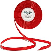 Vista 6 de Cinta de color malva antiguo de 1/4 de pulgada, rollo de satén de 36 yardas, perfecto para arte, boda, baby shower, embalaje de cumpleaños, álbumes