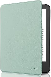 CoBak Case for All New 6 Inch Kindle 2024 and 2022 (11 Generation) - PU Leather Smart Cover, Auto Sleep and Wake, Premium Protective Case for Kindle Basic