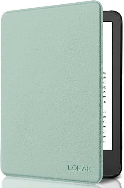 CoBak PU Leather Smart Cover for 6-Inch Kindle Basic