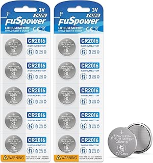 CR2016 3V Lithium Coin Cell Battery CR 2016 3V Lithium Batteries DL2016 ECR2016 Battery 2016 for Car Key Fob Watch Dogs Collar Door Opener 10pcs