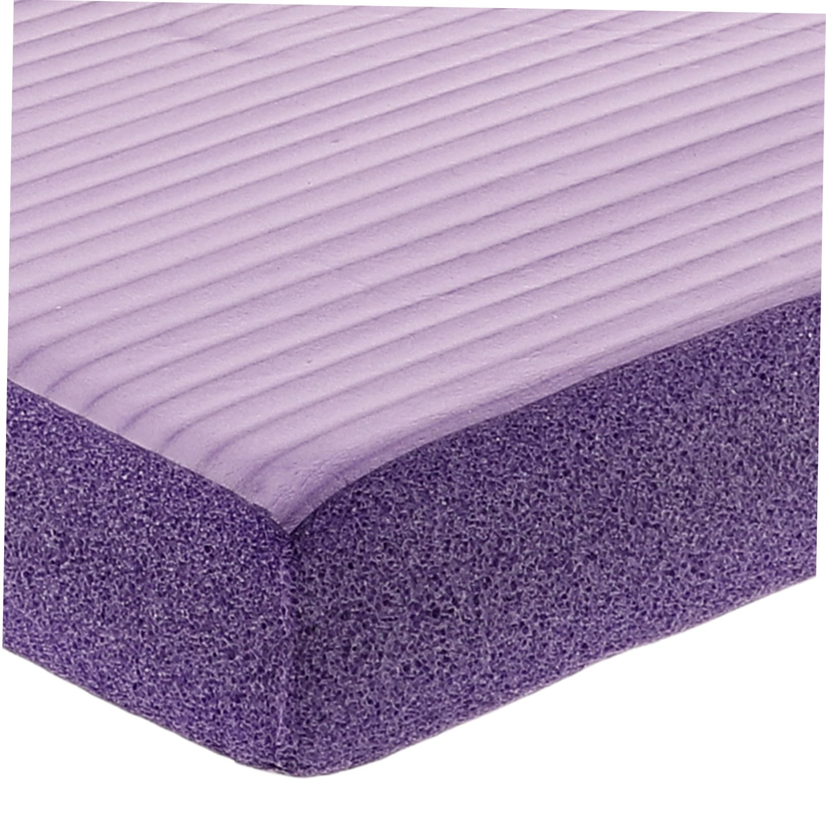 WOONEKY Tappetino Yoga Bilanciamento in Nbr Porpora, Morbido e Versatile Design Elegante, per Allenamento di Stabilità e Yoga, Facile da Riporre, Misura 44x30x4,5cm