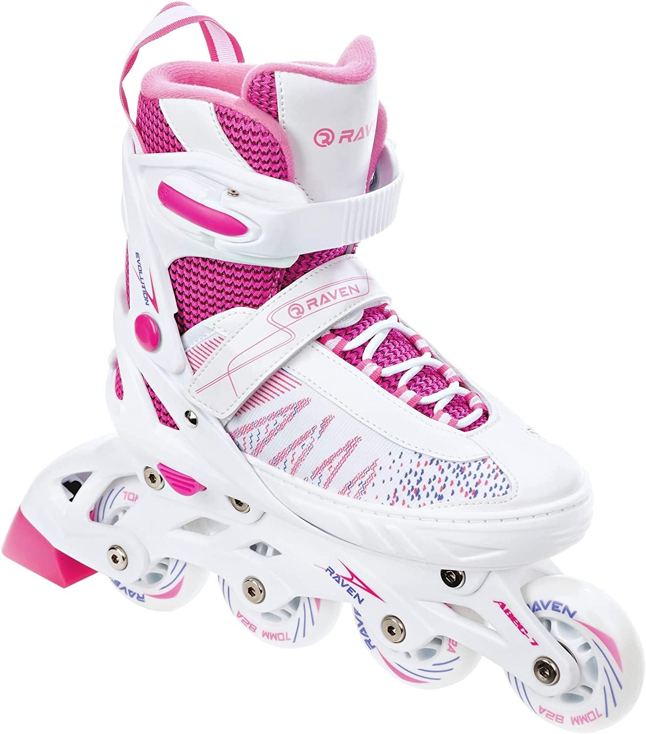 RAVEN 3in1 Inline Skates Pattini in linea Triskates Pattini a rotelle per bambini ragazze regolabili