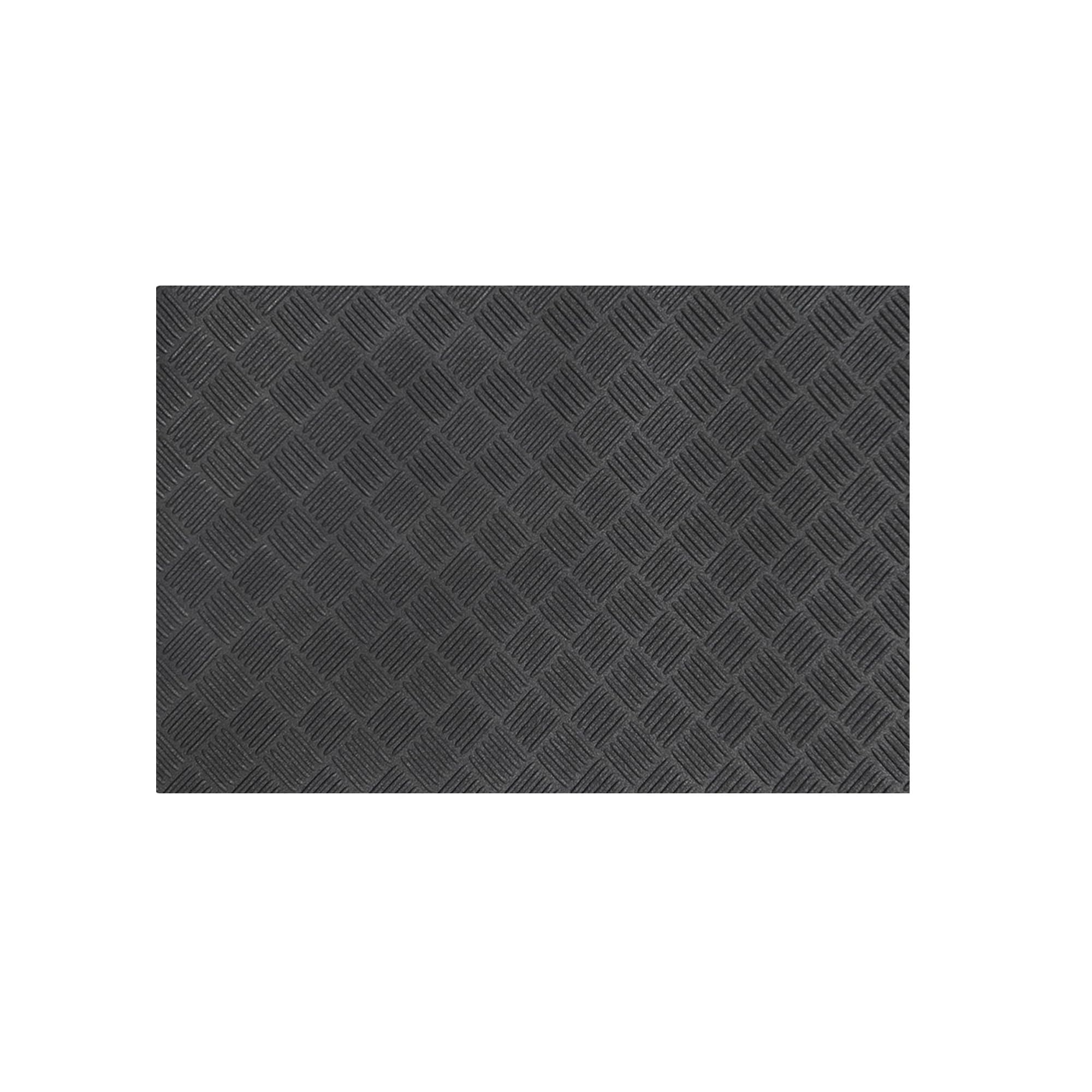 Nicoman Deckplate Low Profile Rubber Doormat - 60Cm X 40Cm