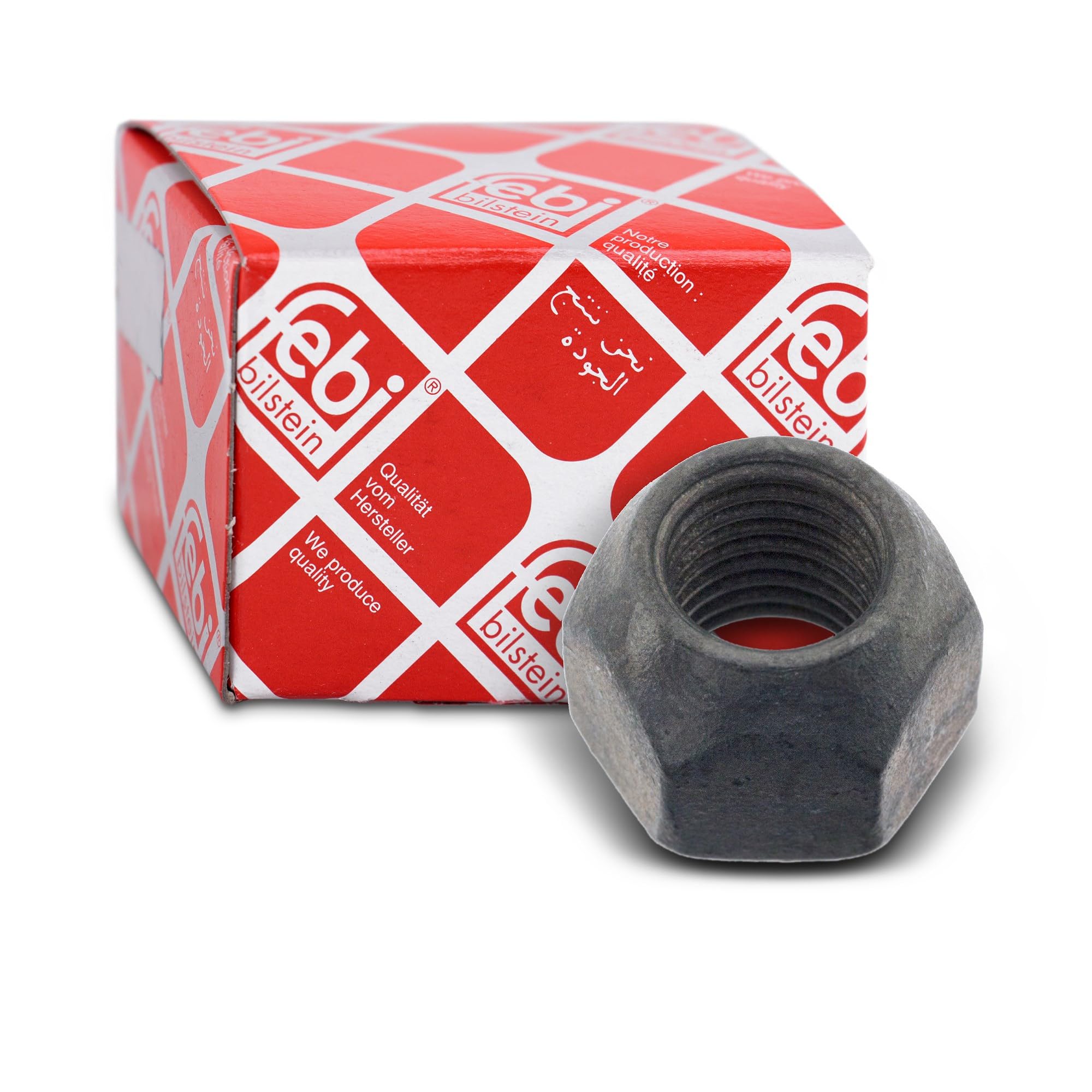 febi bilstein 27413 Wheel Nut for steel rim, pack of one
