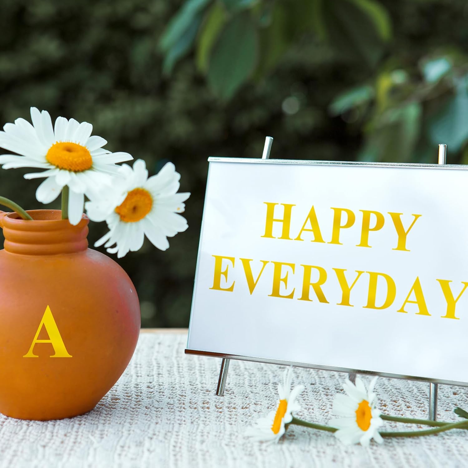 TaoBary 8 Sets 536 Pcs Vinyl Letter Number Stickers Alphabet Large Self Adhesive Mailbox Number Waterproof Stickers for Sign Door Business Address Decor(4 Inch,Mirror Gold)