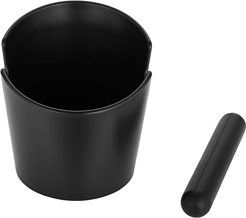 Miniatura 3 de Caja de café de 4.9 pulgadas, caja de café negro, caja de café molidos Knock Box, Knock Box Pequeña, Knock Box Mini, caja de café expreso pequeña,