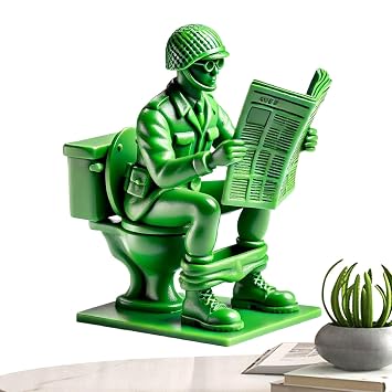 Toy Soldier Figures, Classic Militarys Action Models, Durable Collectible Figures, Realistic Army Playset, for Kids, Fans, Home Decor, Party Favors, 2.76 Inches Green