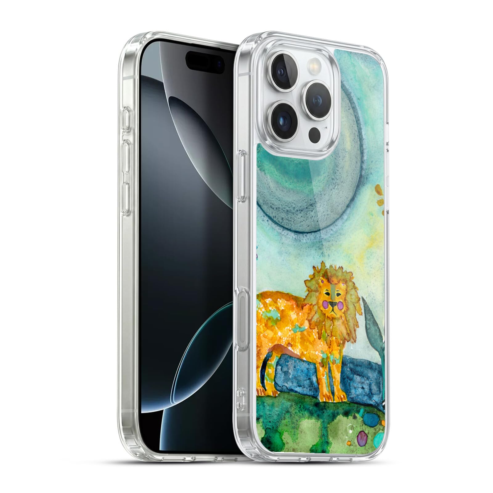 Coque iPhone 16 Pro Max Protection Militaire Antichoc Compatible MagSafe Lion - 7
