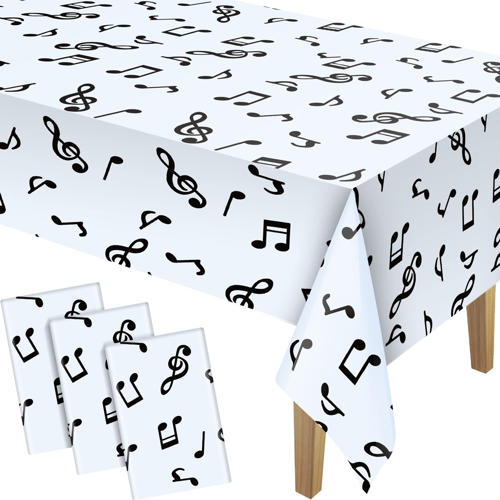 Nappe jetable musique étanche pour protéger grande table