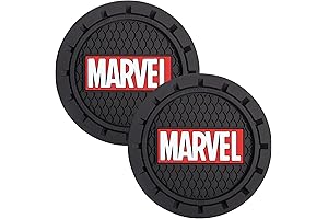 Marvel Character Emblem Auto Coasters