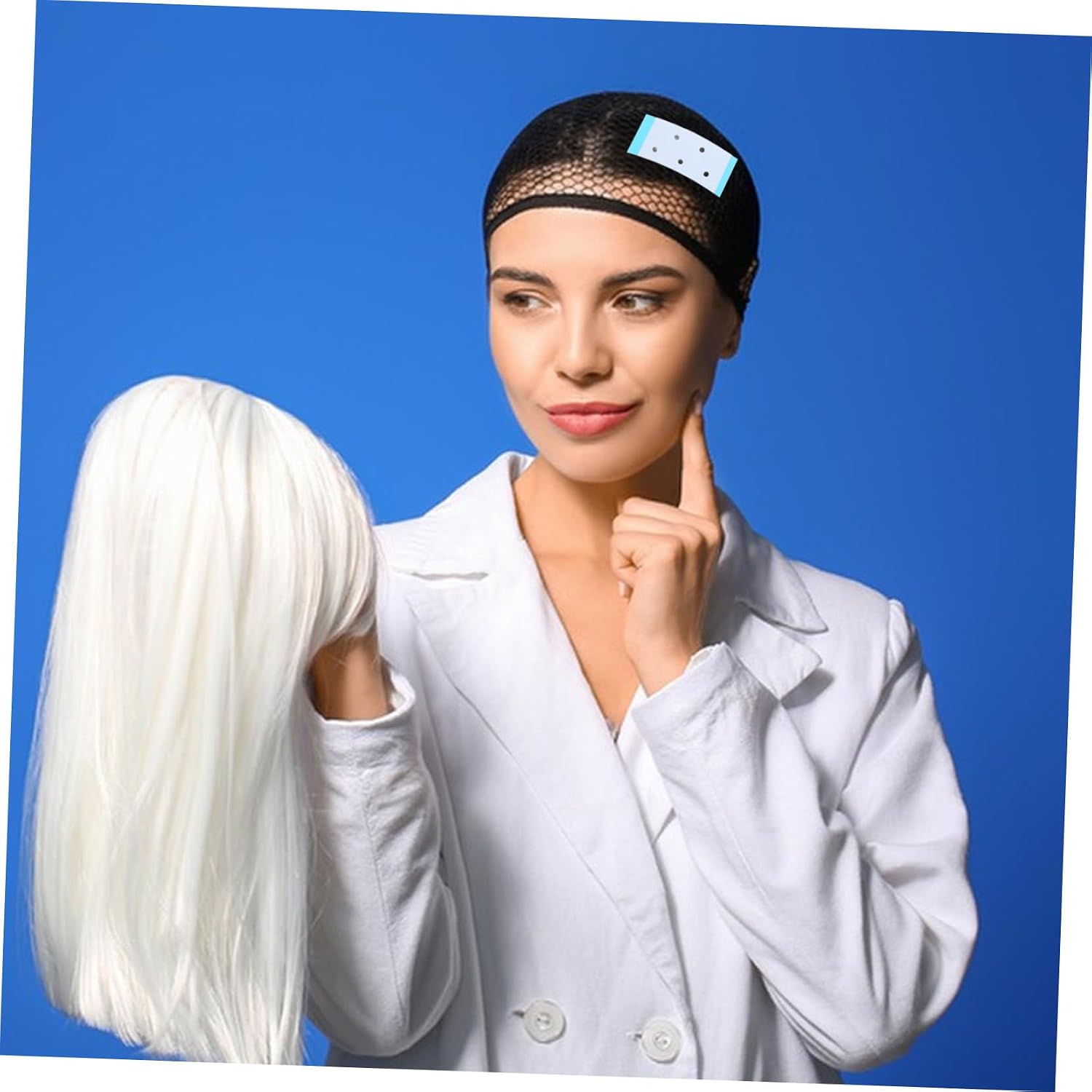 Healeved 4sets Replacement Hair Extension Supplies Double-Sided Adhesive Tape Tape for Wigs Support Hair Extension 36pcs*4