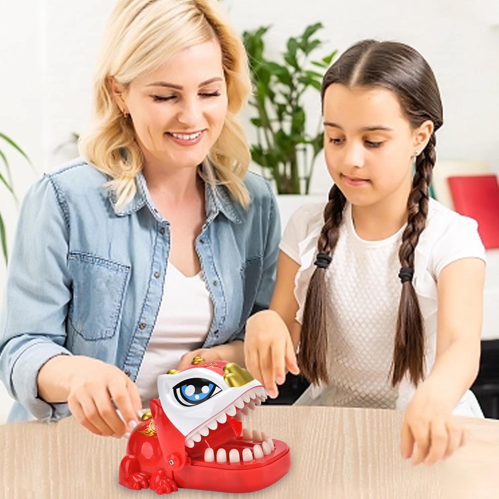 Juego De Dientes De Lobo – Juguete Mordedor De Dedos Para Niños, Divertido Y Seguro Para Jugar En Familia