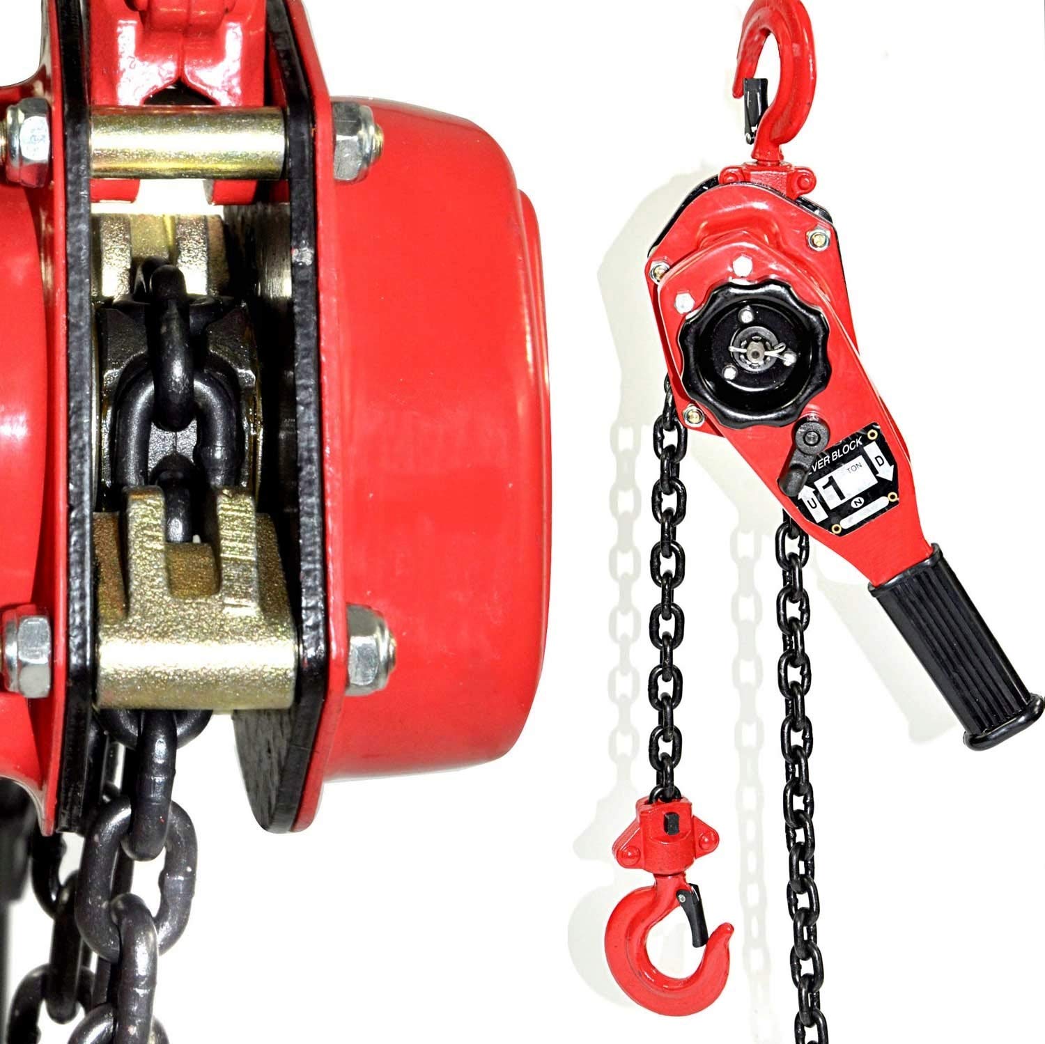 1 Ton Ratschenzug Kettenzug Hebezug Flaschenzug