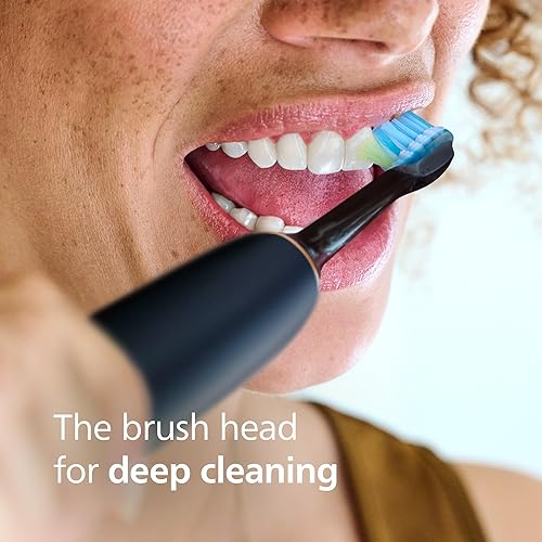 Miniatura 2 de Philips SONICARE C3 HX9042/95 - Cabezales de cepillo de dientes eléctrico de repuesto genuino, negro, paquete de 2 Negro,Blanco