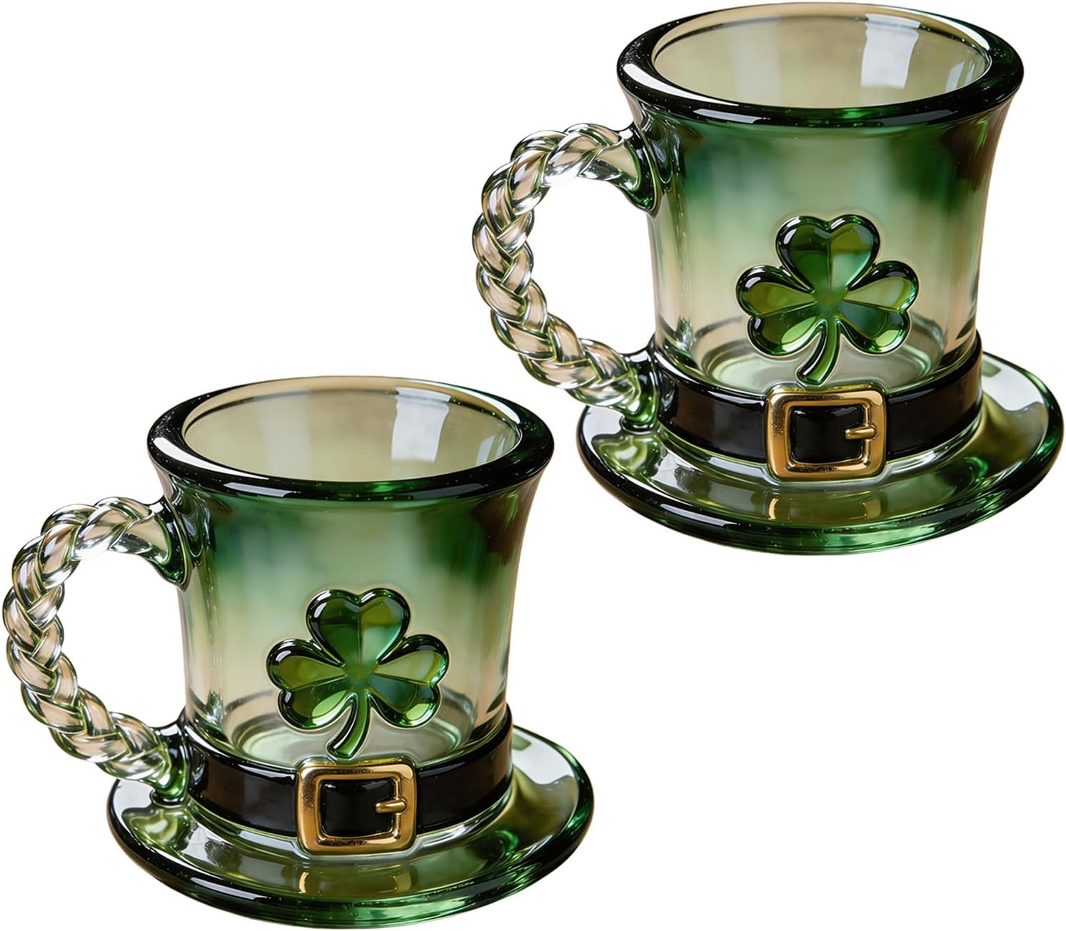 Capricious Clovers Leaves Shape Tumblers with Paper Drinking Cup Great for Graduation Wedding Presents Halloween Themed