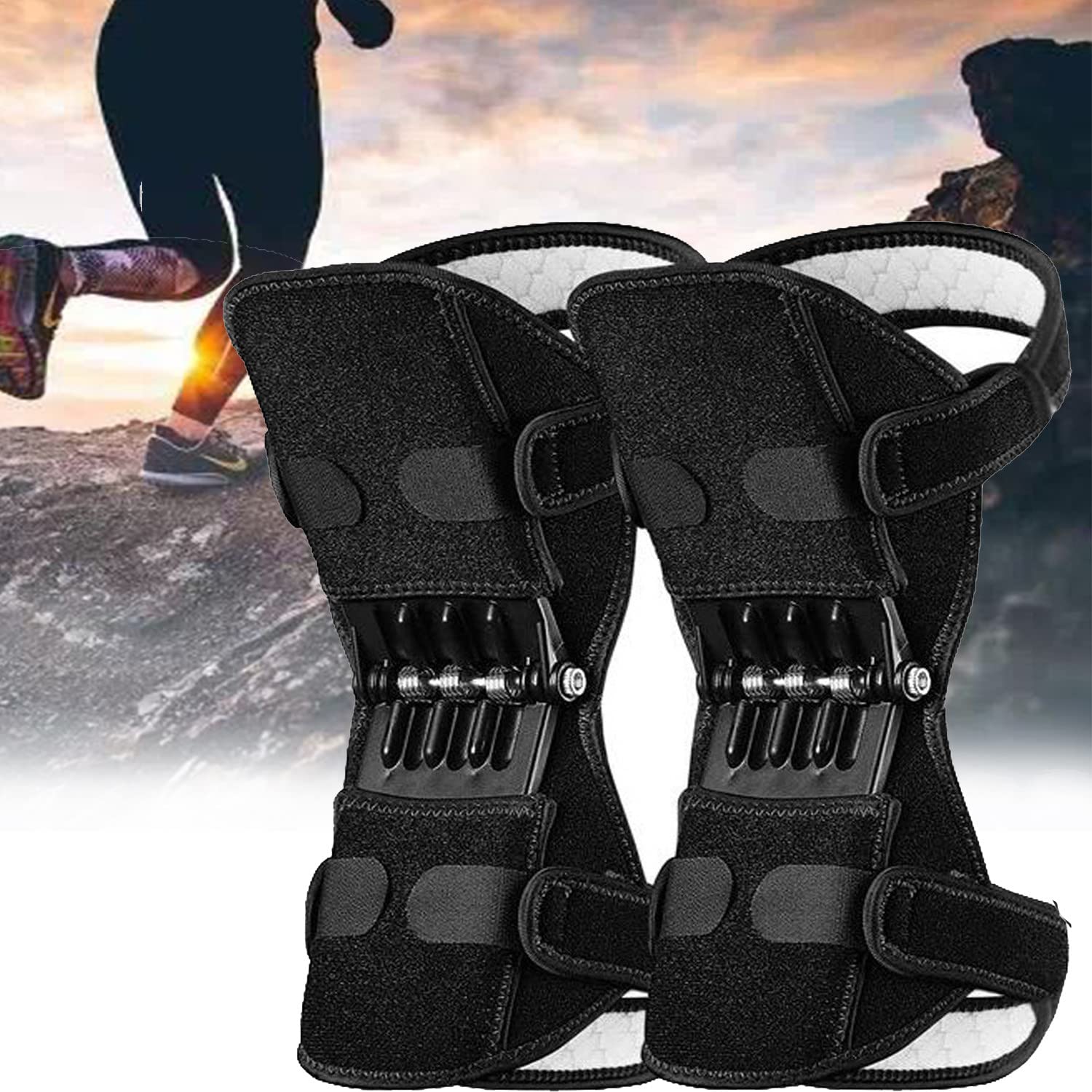 Rodillera Knee Active Plus,Refuerzo de Rodilla, Soporte Fijo, MontañIsmo Deportivo para, Fitness, Ciclismo, Escalada, Rodilleras para Personas Mayores