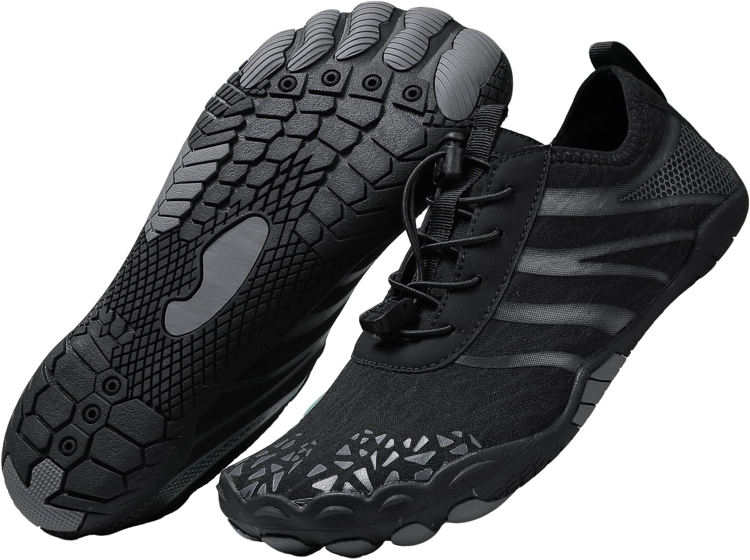 Women's Men's Hike Barefoot Shoes Wide Toe Box Water Shoes Quick Dry Swim Shoe Breathable & Non-Slip for Pool Beach Surf Walk Water Yoga