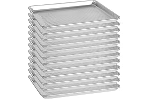 12 Pack Perforated Baking Sheets
