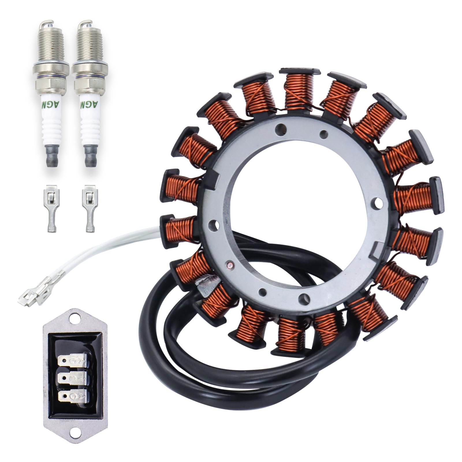 237878-S 15/20 AMP STATOR Kit for Kohler KT715 KT725 KT730 KT735 KT740 KT745 ZT730 ZT740 7000 Series Engine with 25 403 47-S Regulator Rectifier KIT-image-25