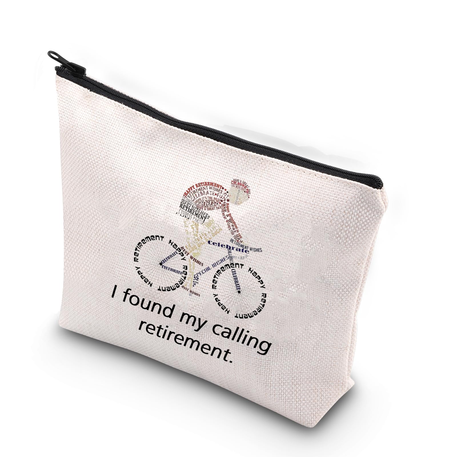 TSOTMOCyclist Retirement Makeup Bag I Found My Calling Retirement Gift For Cyclists Lover (Retirement bag), Retirement bag, Yee Haw