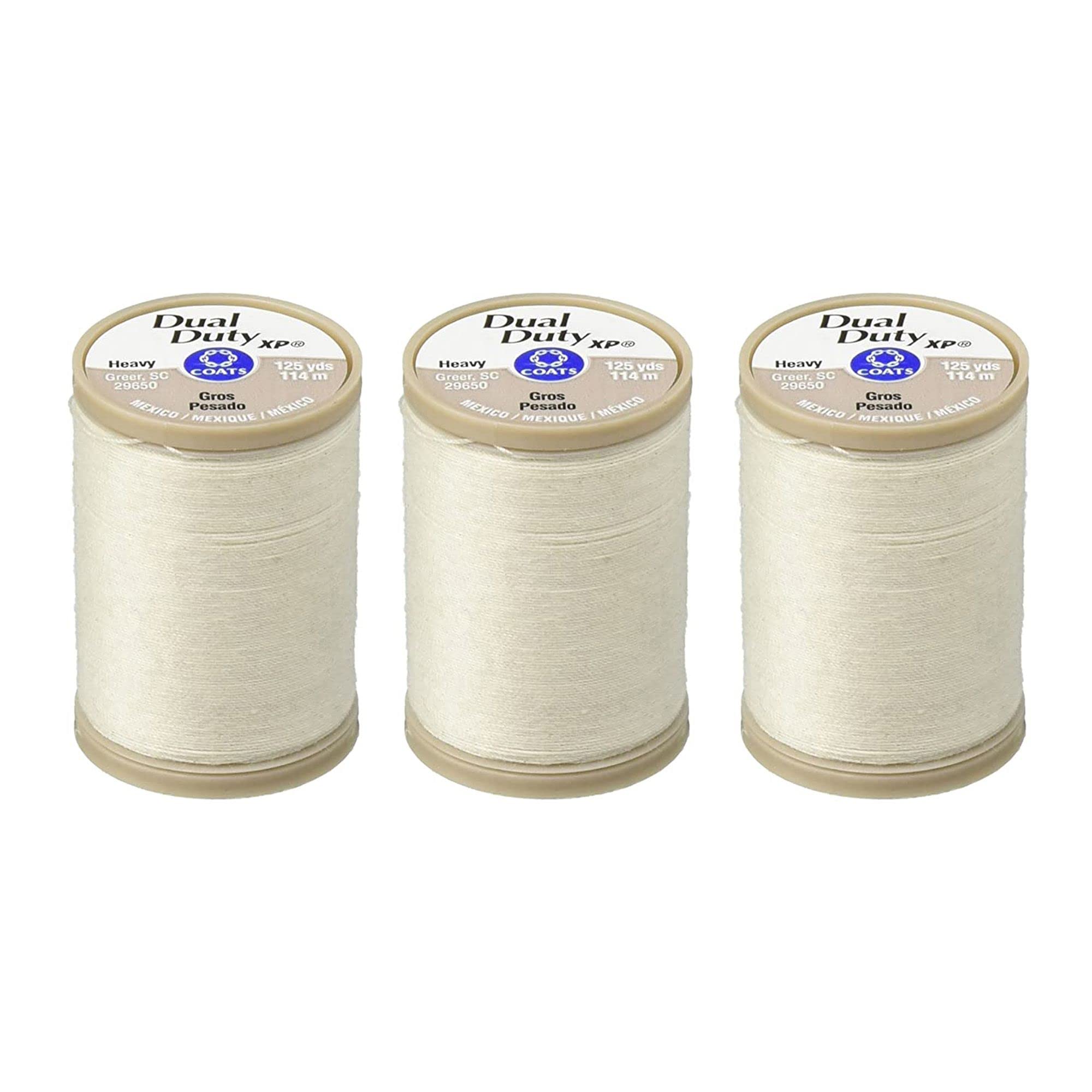 C&C Dual Duty XP Heavy Thread 3 – Packung Naturfaden