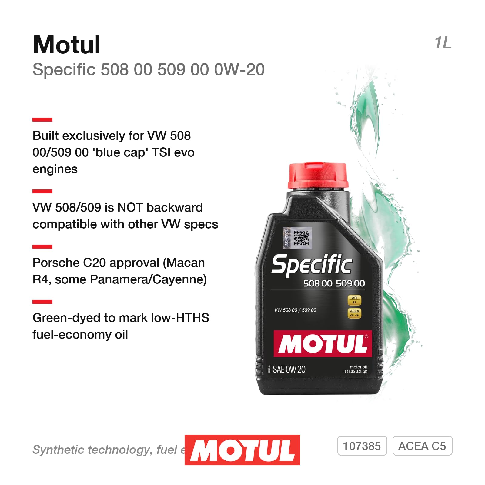 Amazon | モチュール(Motul)Specific 508 00-509 00 (スペシフィック