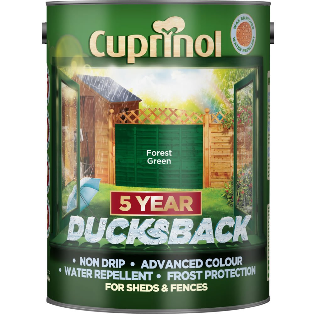 Cuprinol 5 Year Ducksback Forest Green 9L